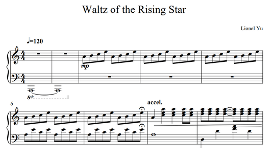 Waltz of the Rising Star - MusicalBasics