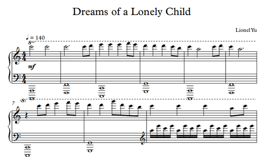 Dreams of a Lonely Child - MusicalBasics